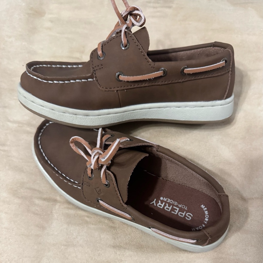 Sperry Boys Brown Boat Shoes
